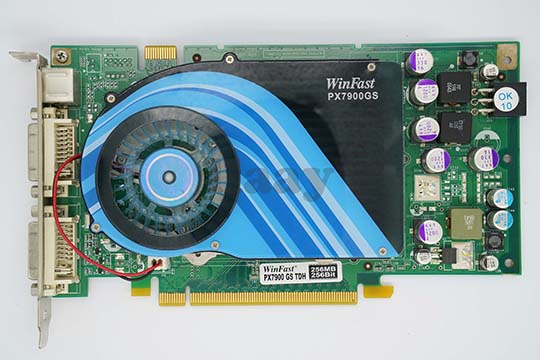 丽台Winfast PX7900 GS TDH 战斗版 256MB显示卡（nVIDIA GeForce 7900 GS芯片）